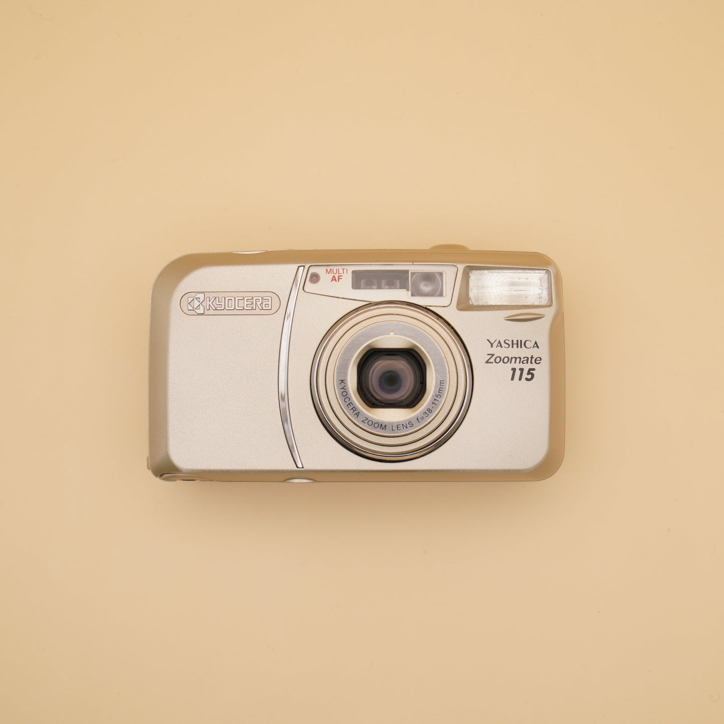 Yashica Zoomate 115 Compact Point and Shoot 35mm Film Camera
