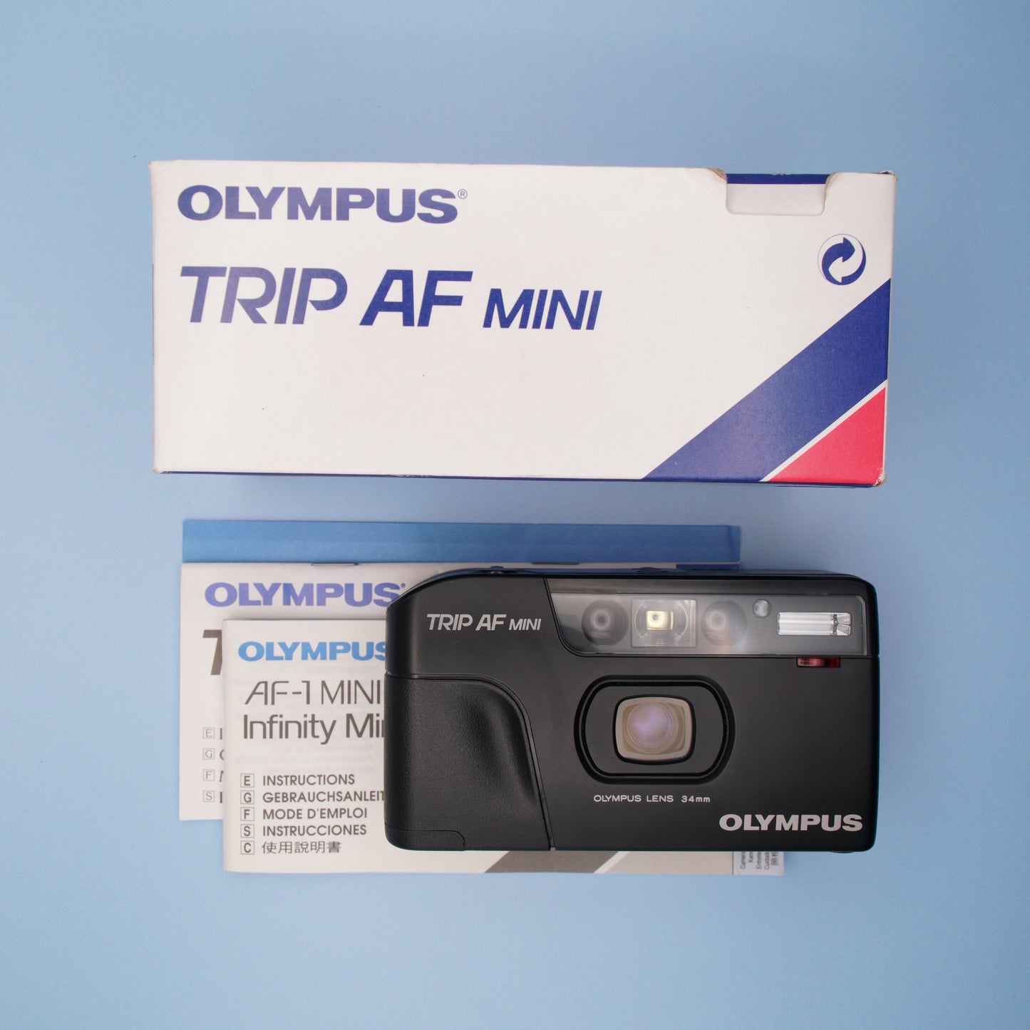Olympus Trip AF Mini Compact Point and Shoot 35mm Film Camera - Last Camera Store