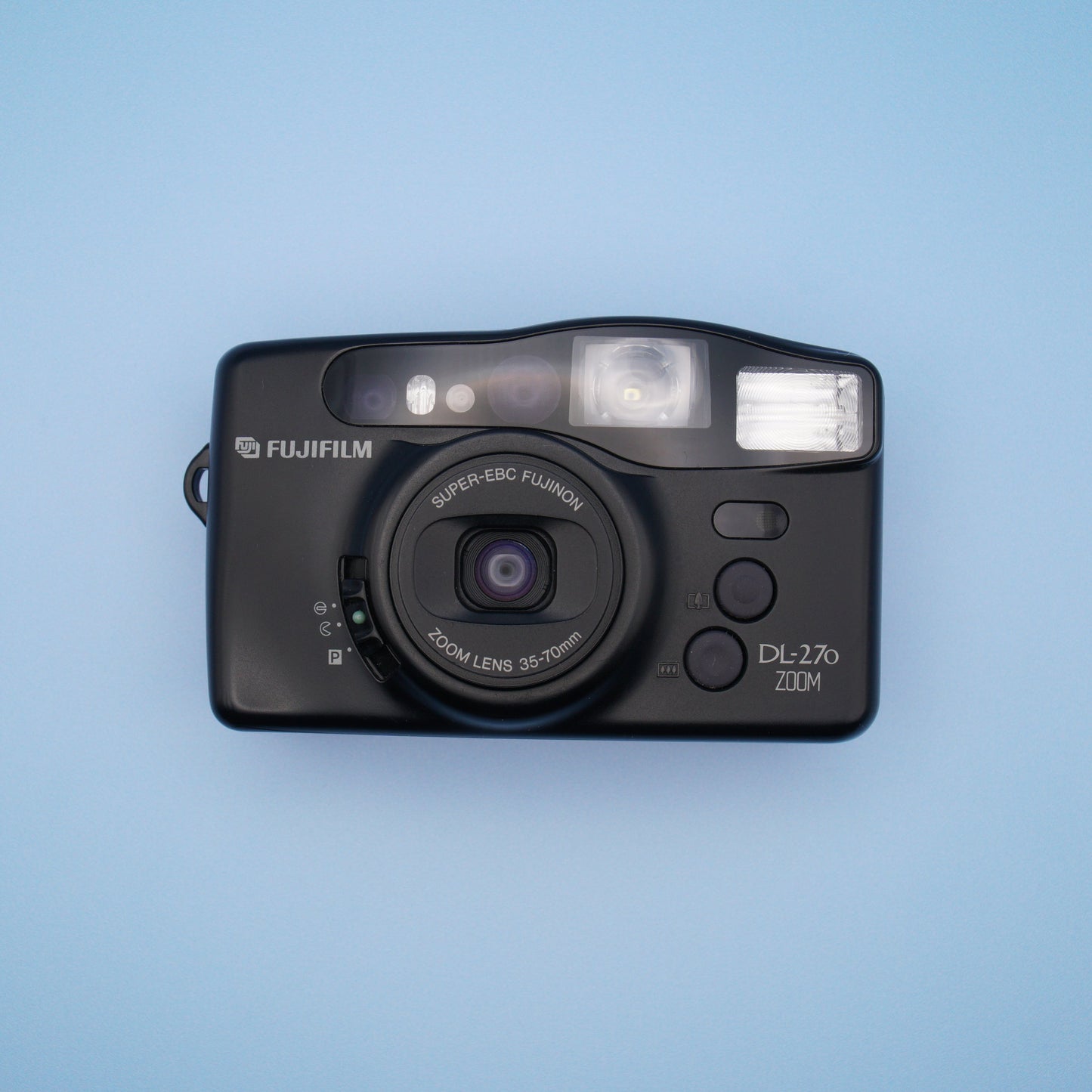 Fujifilm DL-170 Zoom 35mm point-and-shoot film camera with built-in flash and 35–70mm Fujinon zoom lens