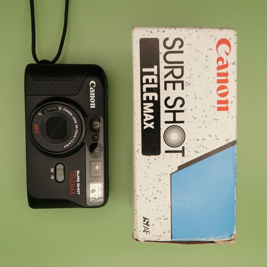 Canon Sure Shot TeleMax Compact Point and Shoot 35mm Film Camera - Last Camera Store