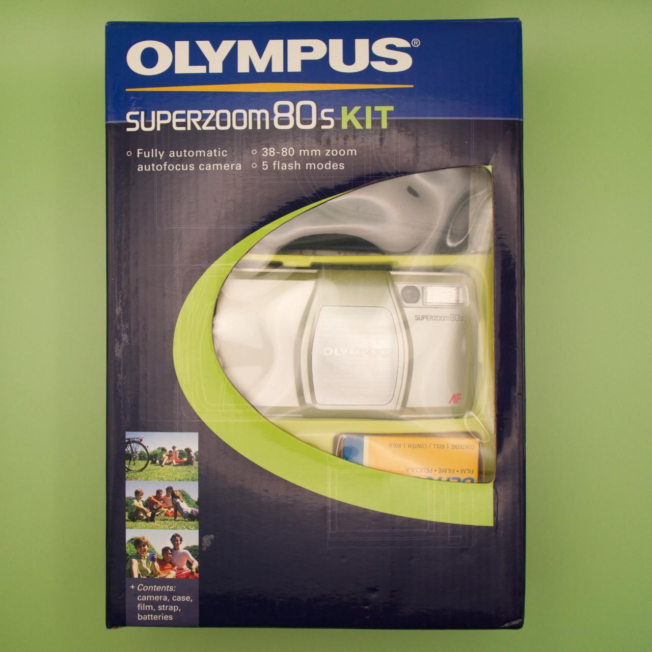 Olympus Superzoom 80s Compact Point and Shoot 35mm Film Camera - Last Camera Store