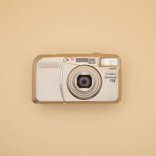 Yashica Zoomate 115 Compact Point and Shoot 35mm Film Camera