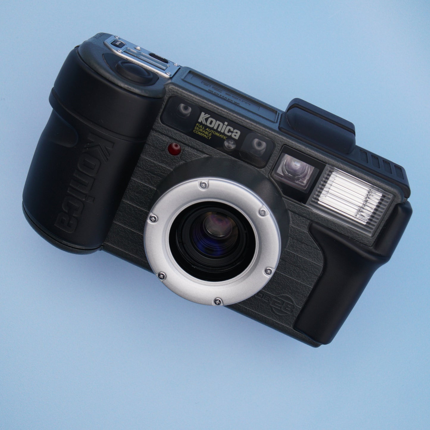 The Konica Off-Road Wide 28 [Genba Kantoku Site Manager] Compact Point and Shoot 35mm Film Camera