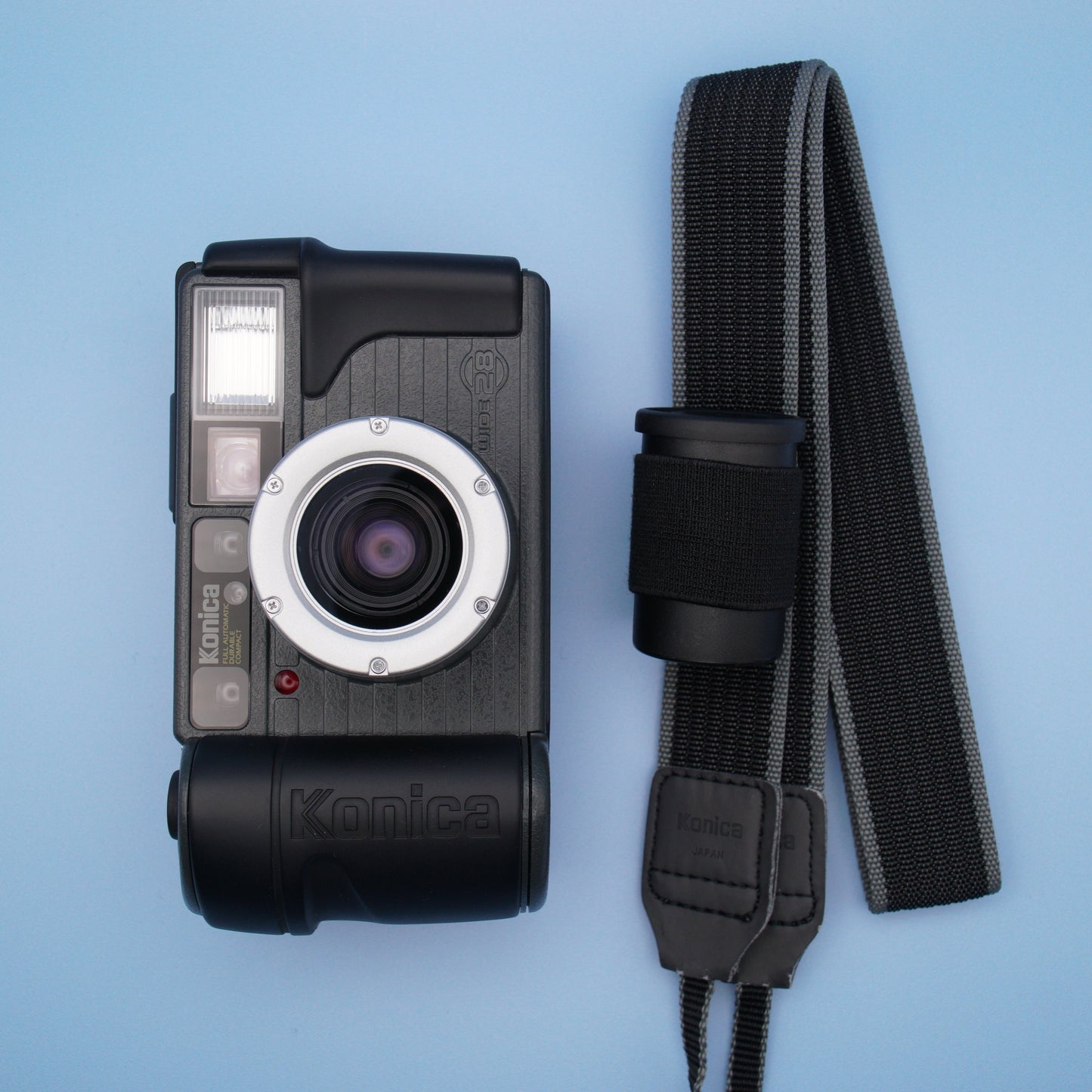 The Konica Off-Road Wide 28 [Genba Kantoku Site Manager] Compact Point and Shoot 35mm Film Camera