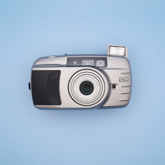 Minolta Riva Zoom 125EX Compact Point and Shoot 35mm Film Camera
