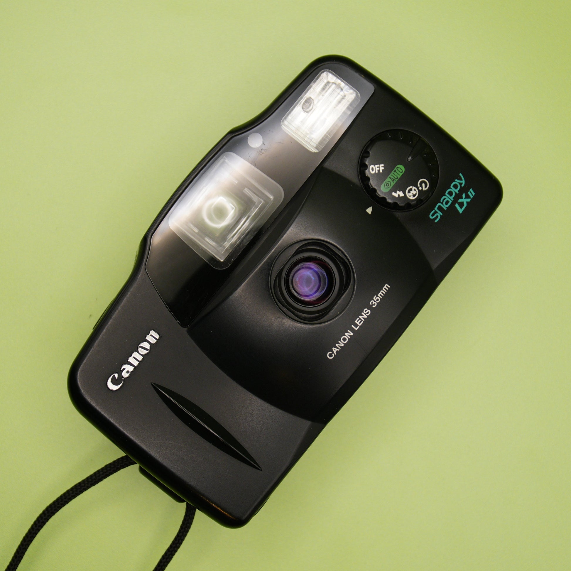 Canon Snappy LX II Compact Point and Shoot 35mm Film Camera - Last Camera Store