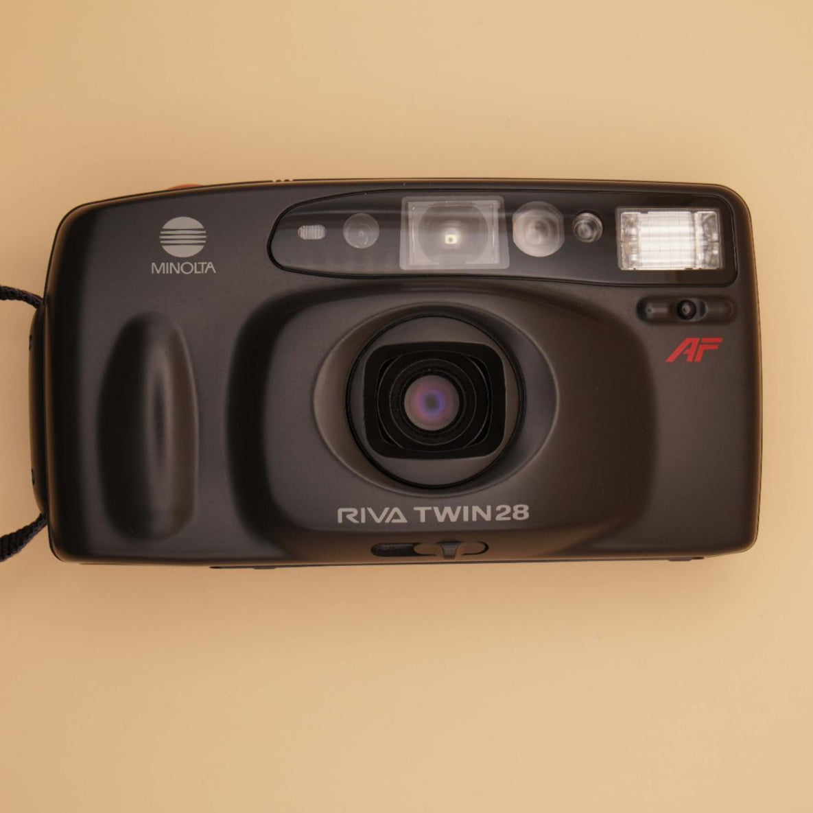 Minolta Riva Twin 28 Compact Point and Shoot 35mm Film Camera