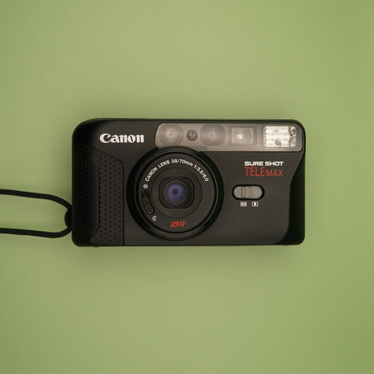 Canon Sure Shot TeleMax Compact Point and Shoot 35mm Film Camera - Last Camera Store