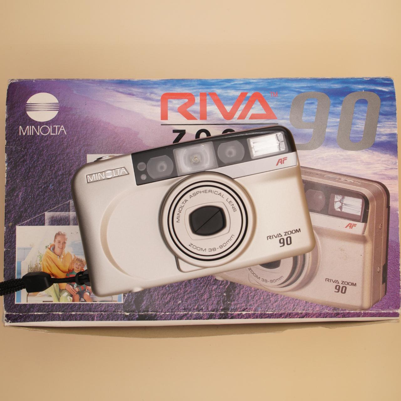 Minolta Riva Zoom 70 Compact Point and Shoot 35mm Film Camera - Last Camera Store
