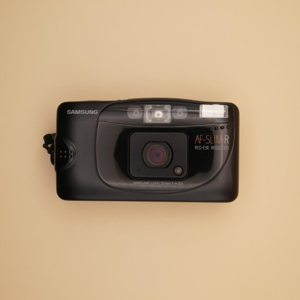 Samsung AF Slim R Compact Point and Shoot 35mm Film Camera - Last Camera Store