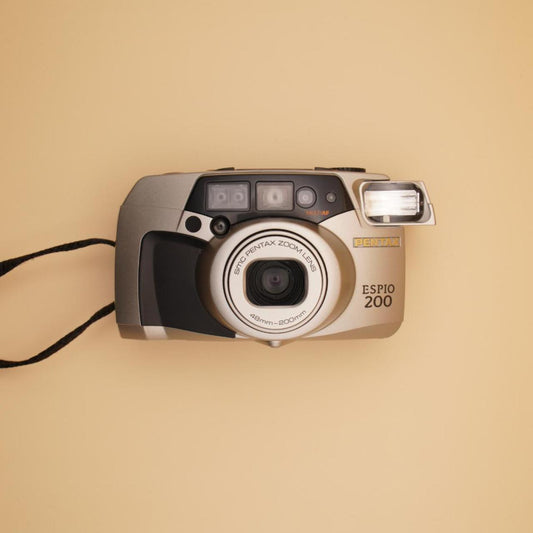 Pentax Espio 200 Compact Point and Shoot 35mm Film Camera - Last Camera Store