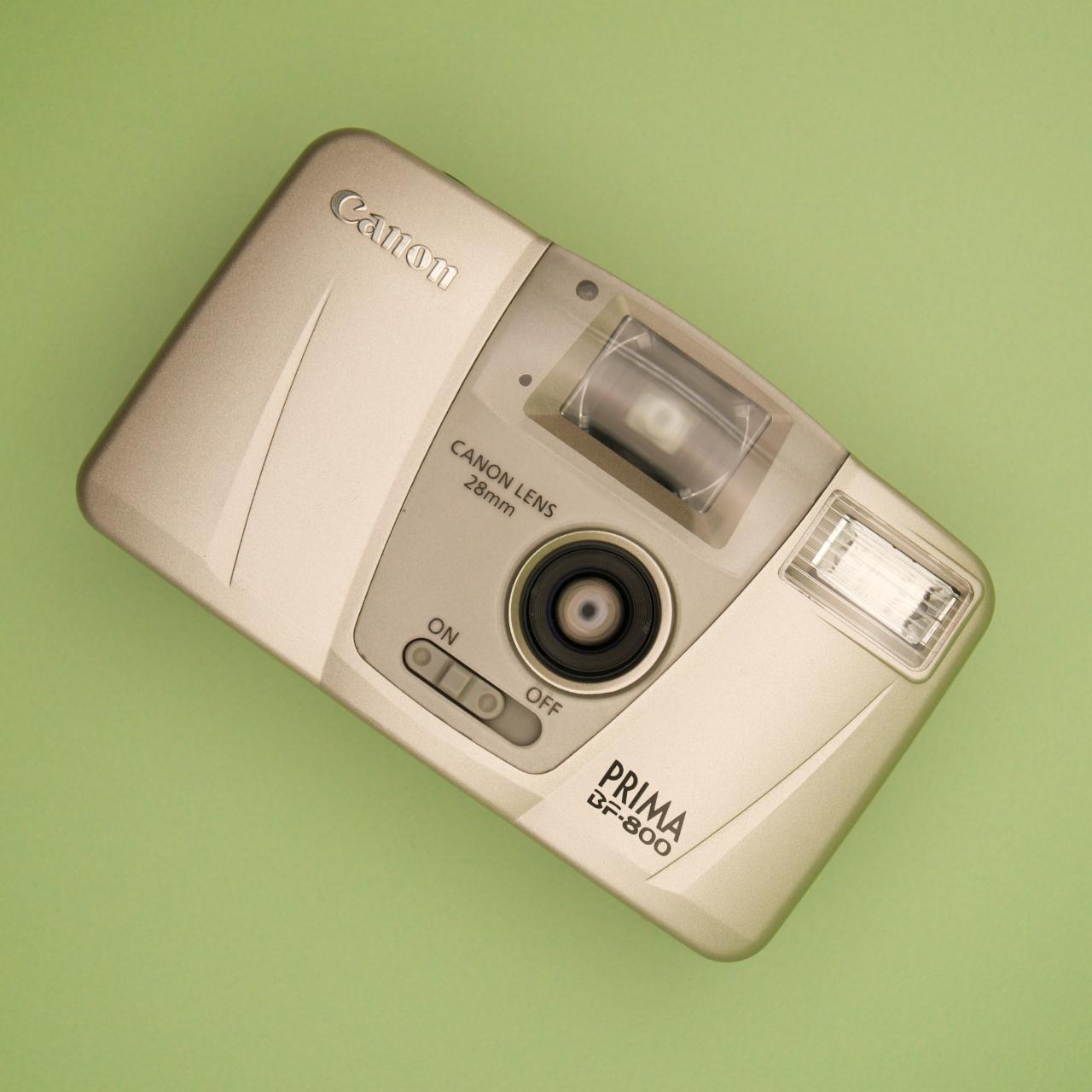 Canon Prima BF-800 Compact Point and Shoot 35mm Film Camera - Last Camera Store
