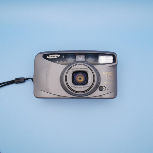 Samsung Slim Zoom 130s Compact Point and Shoot 35mm Film Camera - Last Camera Store