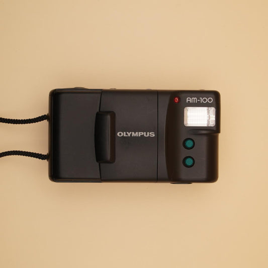 Olympus AM-100 Compact Point and Shoot 35mm Film Camera - Last Camera Store