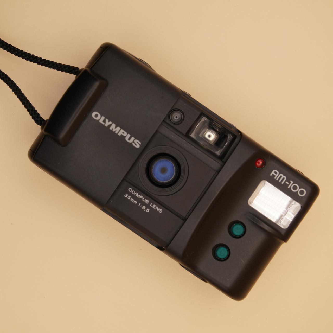 Olympus AM-100 Compact Point and Shoot 35mm Film Camera - Last Camera Store