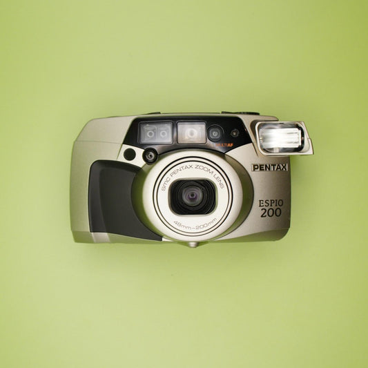 Pentax Espio 200 Compact Point and Shoot 35mm Film Camera - Last Camera Store