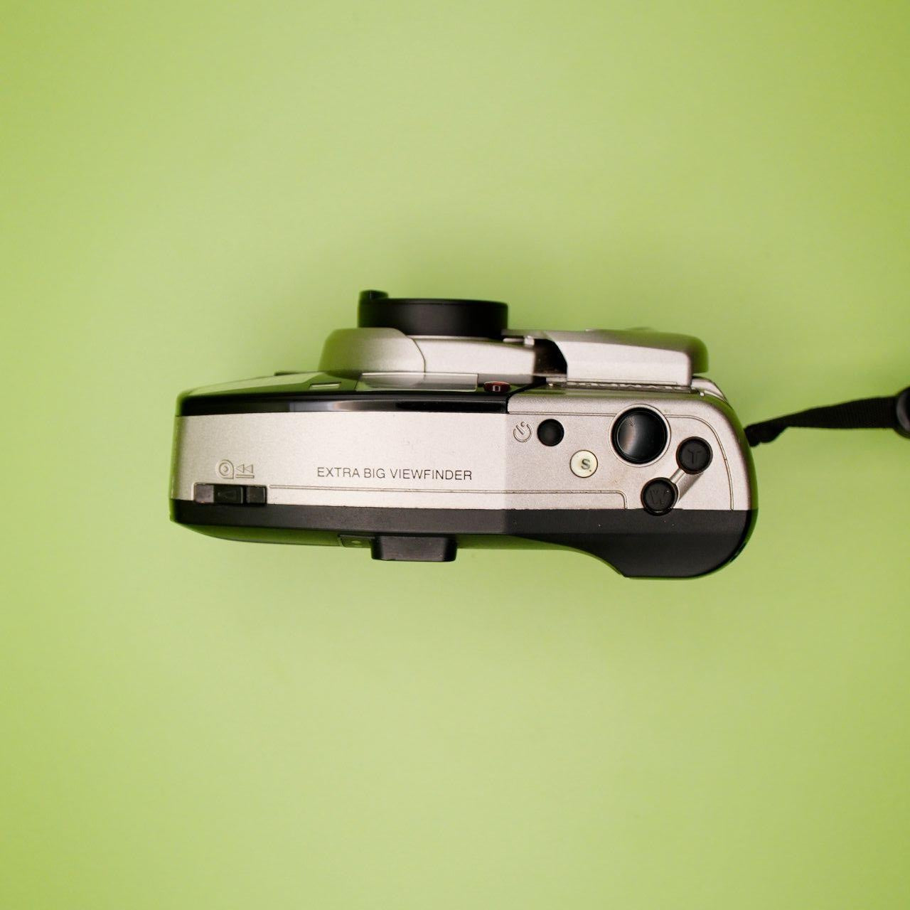 Olympus 700XB Compact Point and Shoot 35mm Film Camera [Silver] - Last Camera Store