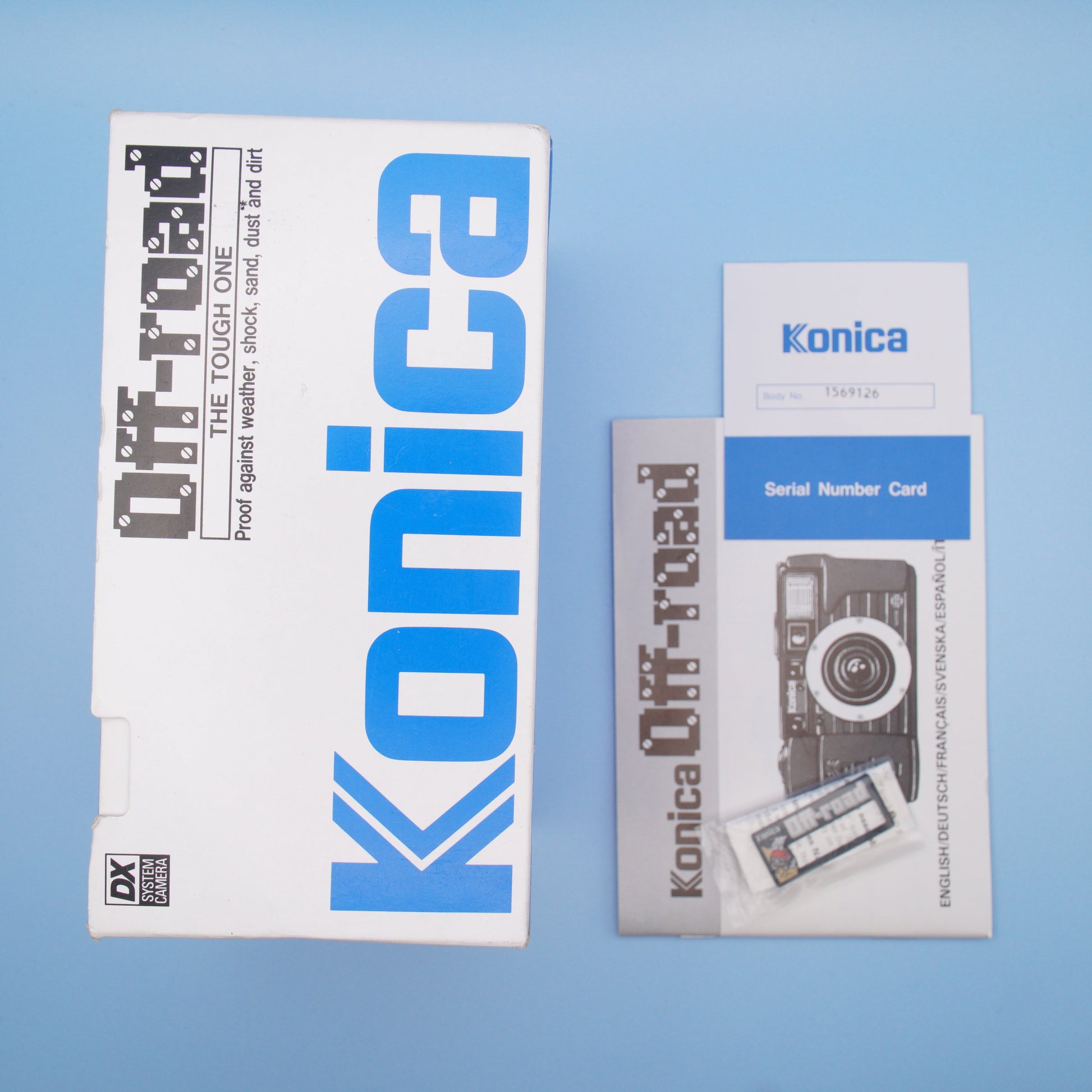 The Konica Off-Road Wide 28 [Genba Kantoku Site Manager] Compact Point and Shoot 35mm Film Camera - Last Camera Store