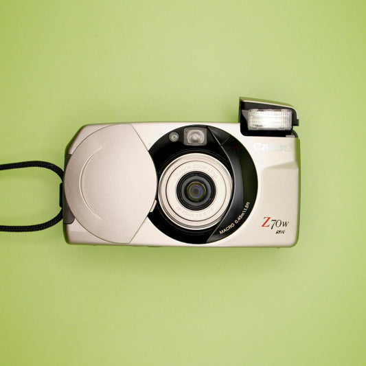 Canon Sure Shot Z70W Point and Shoot 35mm Film Camera [Silver] - Last Camera Store
