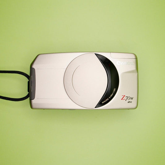 Canon Sure Shot Z70W Point and Shoot 35mm Film Camera [Silver] - Last Camera Store